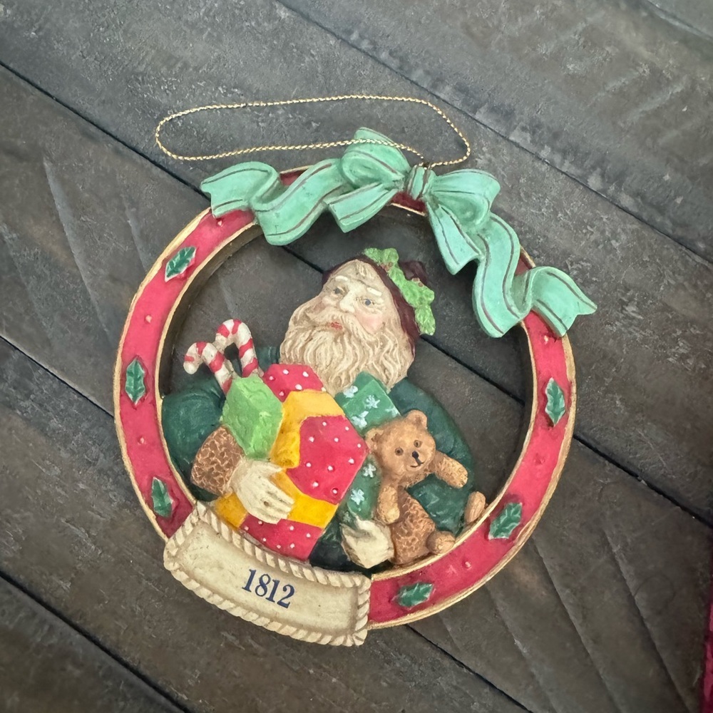 Legend of Saint Nicholas 1812
SculptStone Santa Ornament